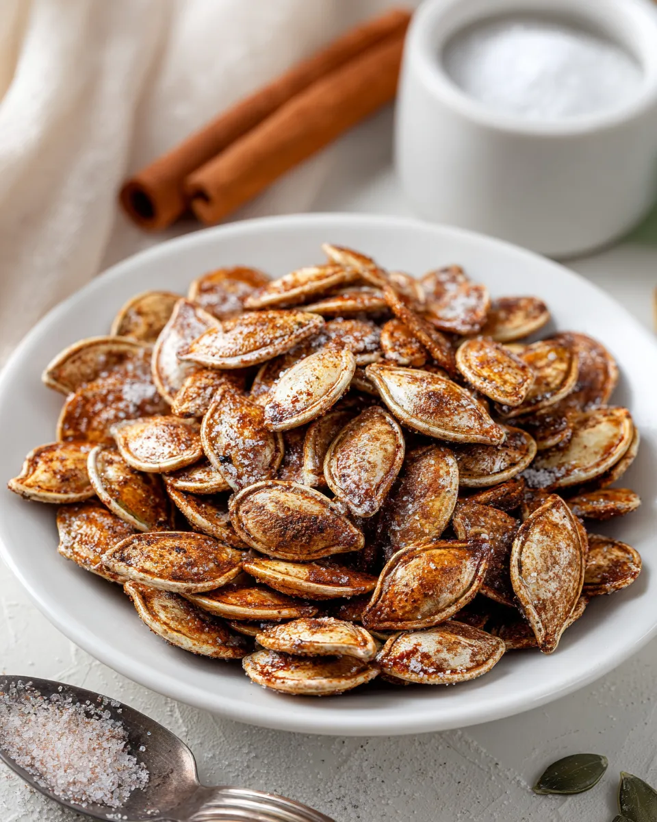 Cinnamon Sugar Pumpkin Seeds Recipe Amazingly Easy Baked 5 Cinnamon Sugar Baked Pumpkin upscaled 68d49cbf393ea