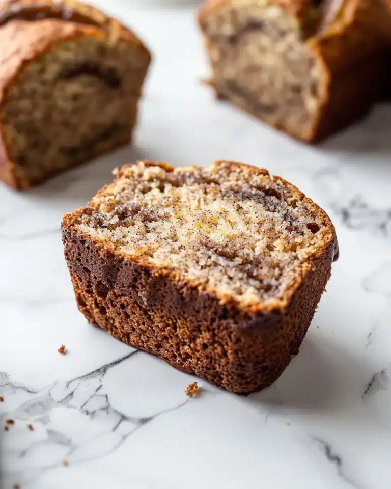 Cinnamon Swirl Banana Bread