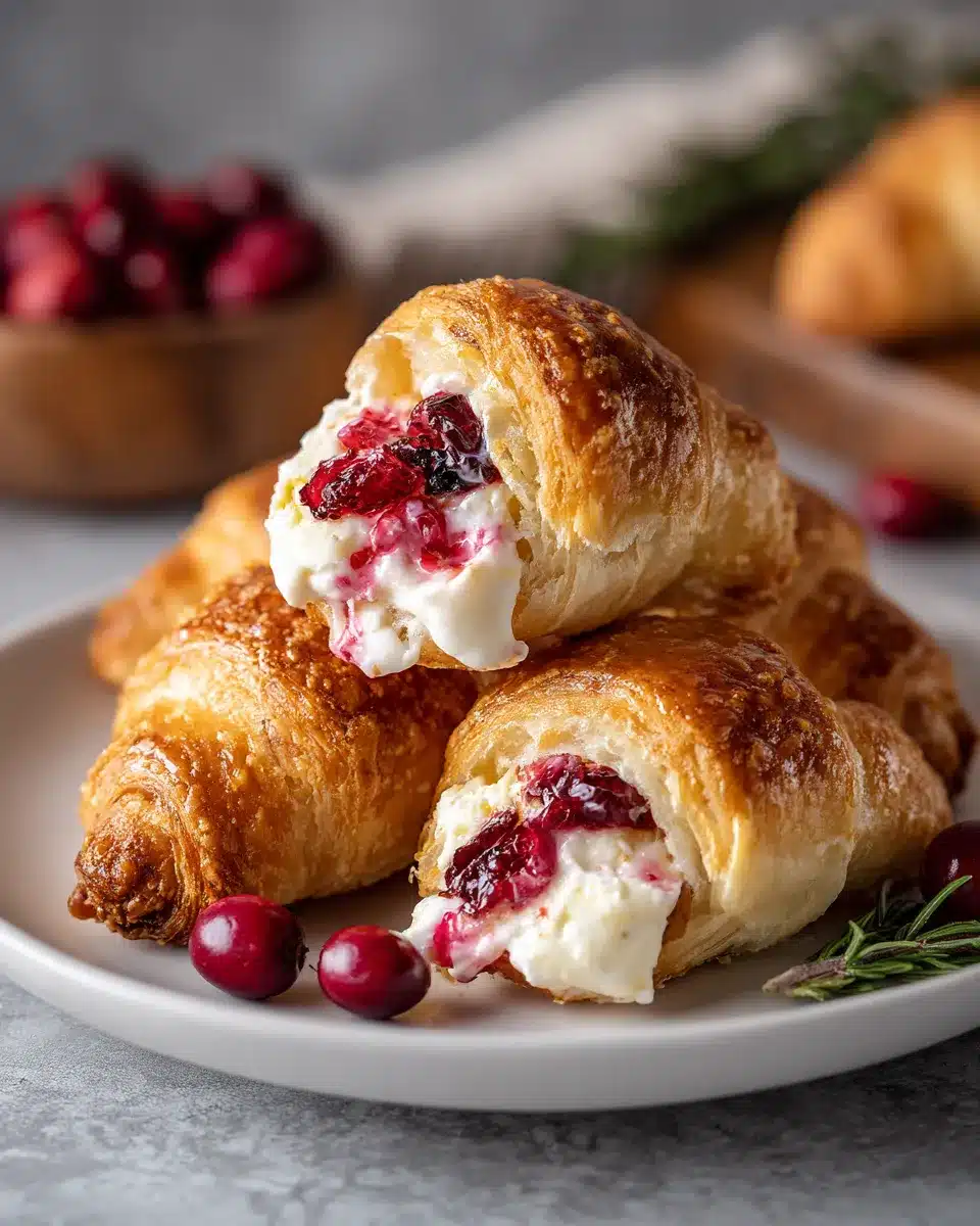 Cranberry Cream Cheese Crescent Bites Easy Holiday Appetizer 4 Cranberry Cream Cheese Crescent upscaled 68d0aa1f0dbba
