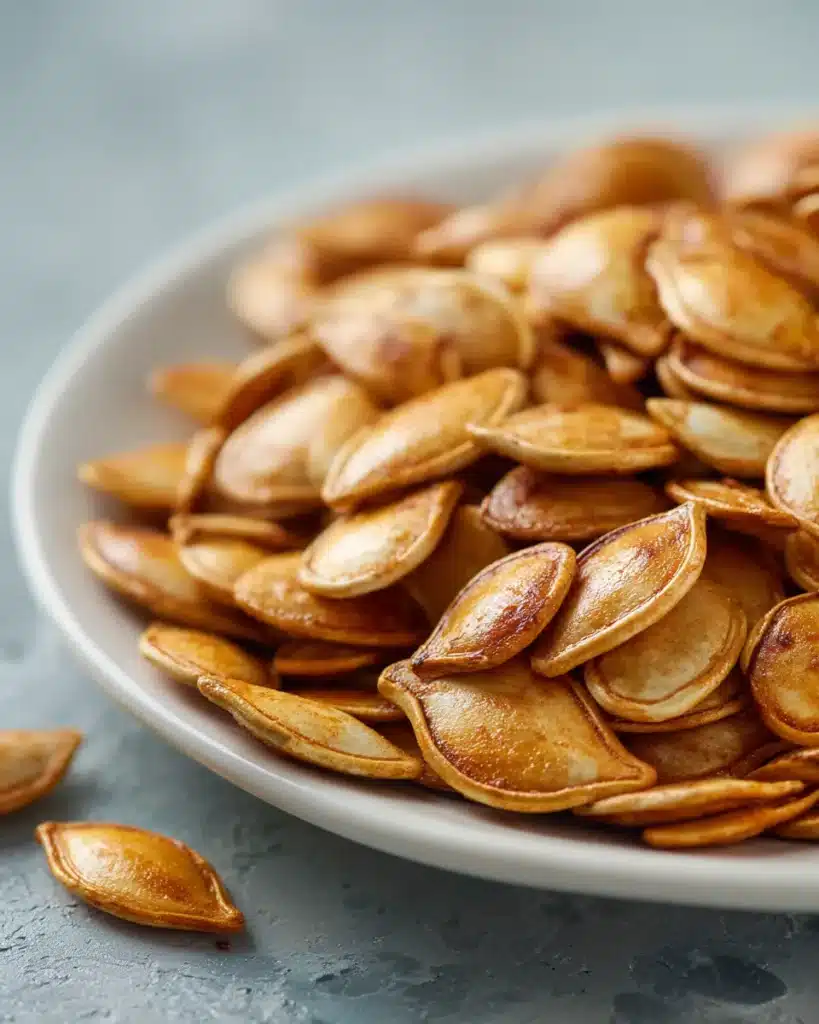 Crunchy Roasted Pumpkin Seeds