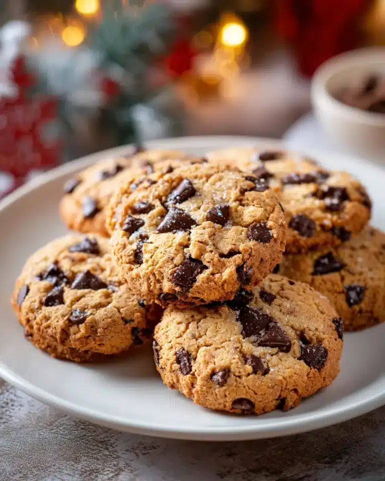 Wonderland Chocolate Chip Christmas Cookies