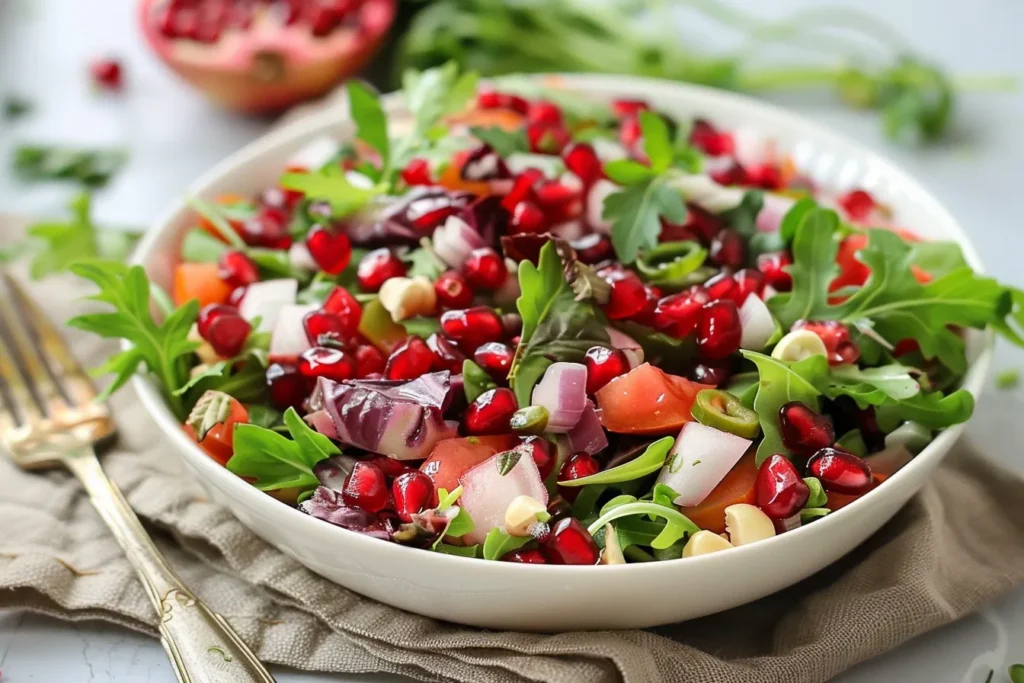 Christmas Pomegranate Salad
