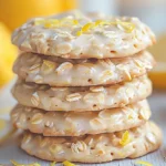 3 Ingredient No Bake Lemon Oatmeal Cookies