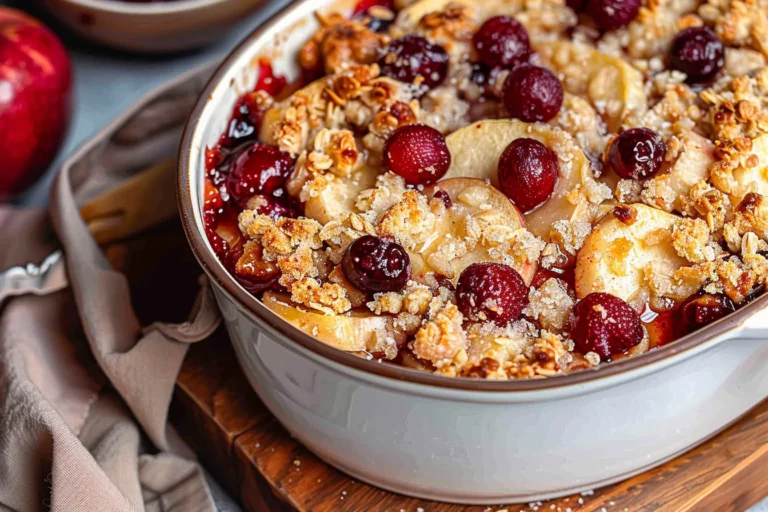 APPLE CRANBERRY CRISP