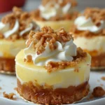 Apple Crisp Mini Cheesecakes