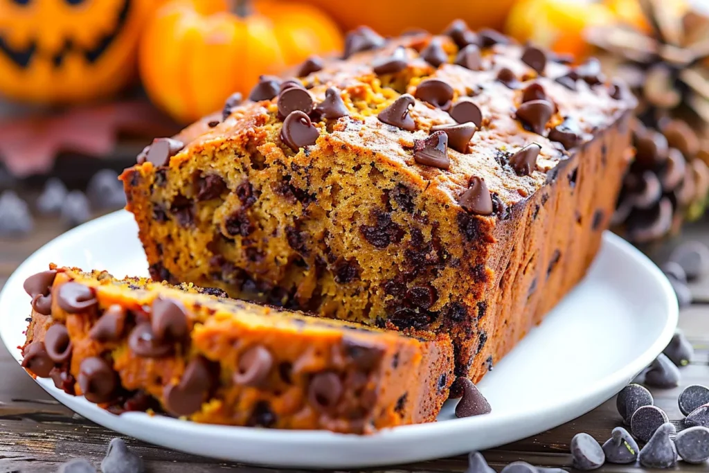 Best Chocolate Chip Pumpkin Bread