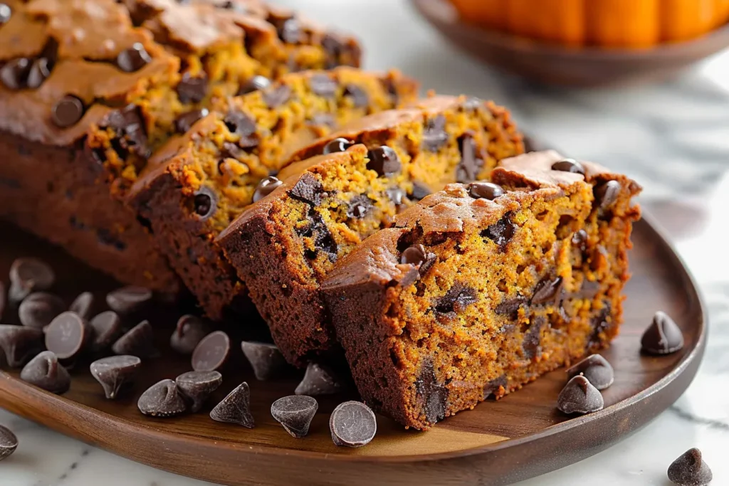 Chocolate Chip Pumpkin Bread