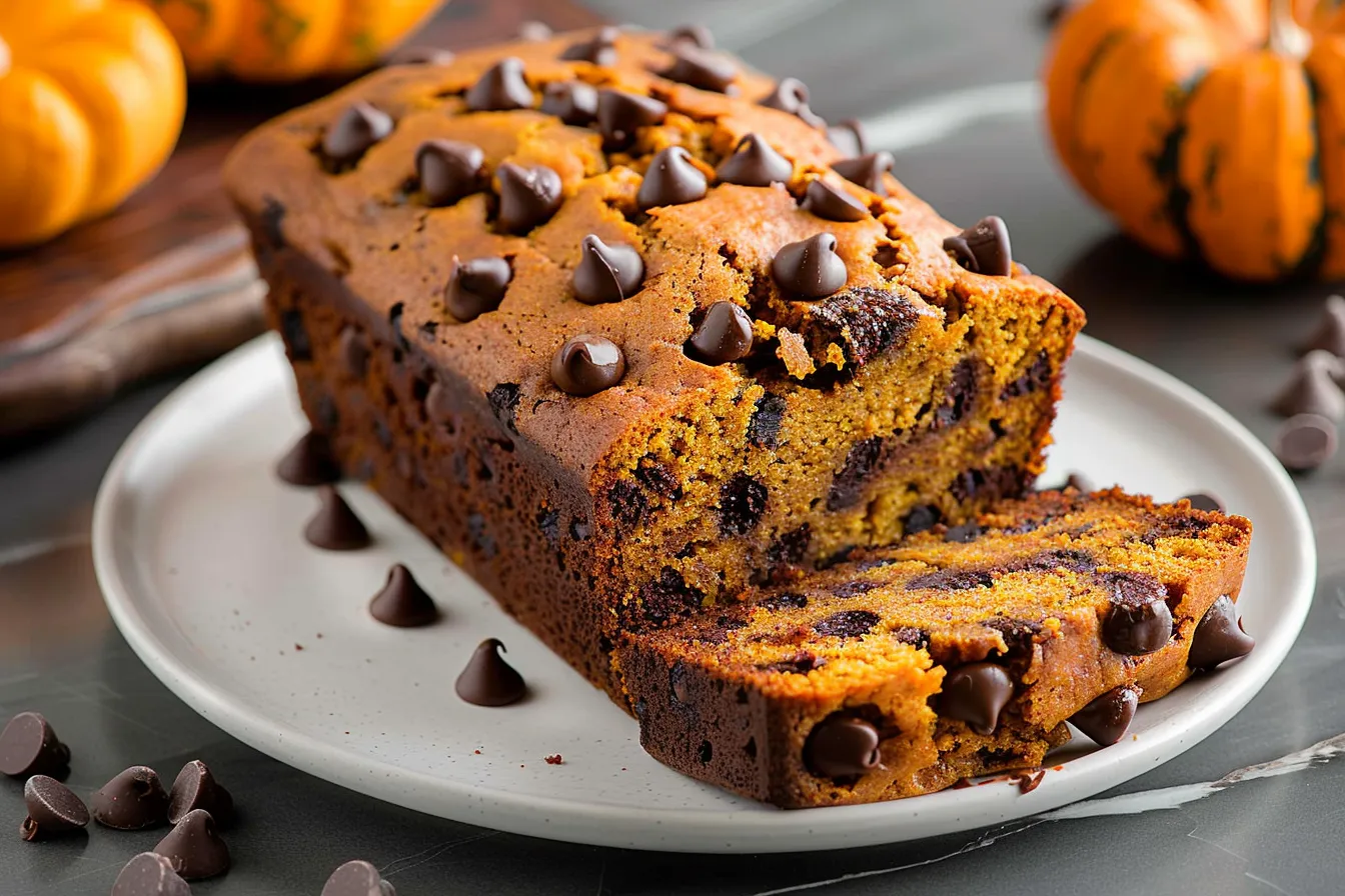 Chocolate Chip Pumpkin Bread upscaled 68f3e98fd4f9e