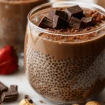 Chocolate Peanut Butter Chia Seed Pudding