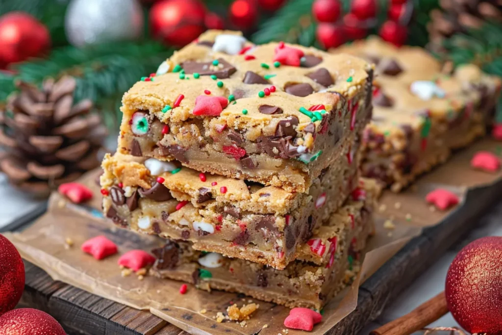 Christmas Cookie Bars