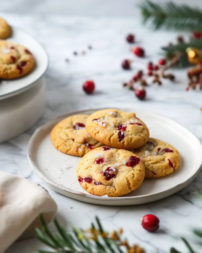 Christmas Cranberry Orange Cookies Recipe