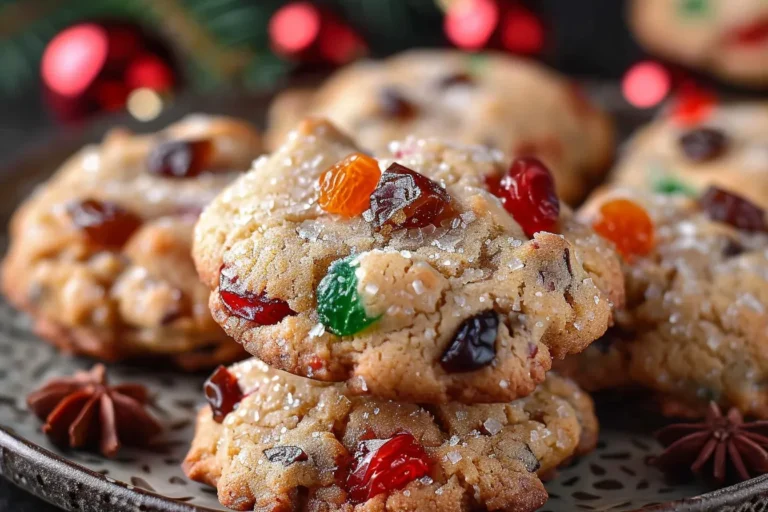 Christmas Fruitcake Cookies