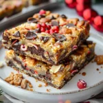 Christmas Magic Bars - 7 Layer Bars Holiday Recipe