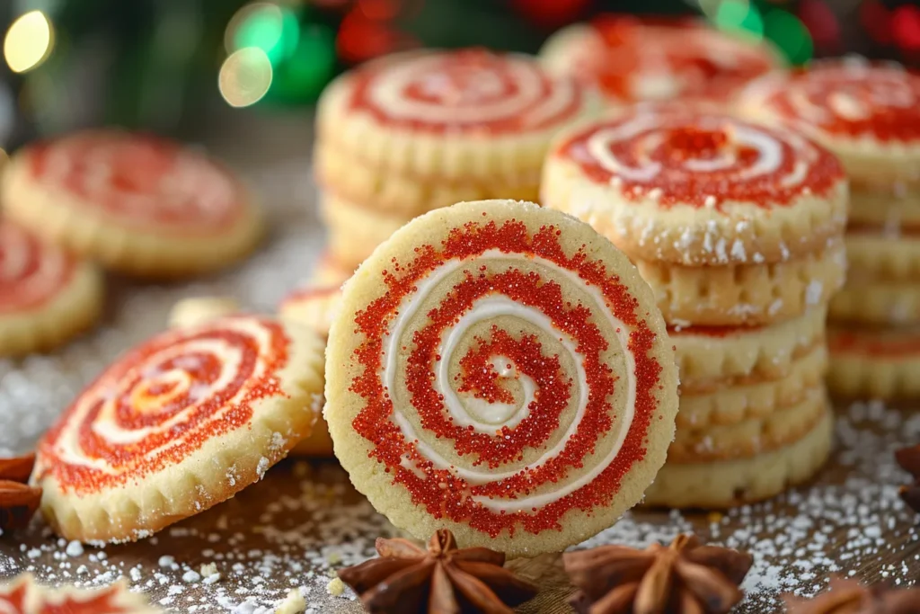 Christmas Pinwheel Cookies