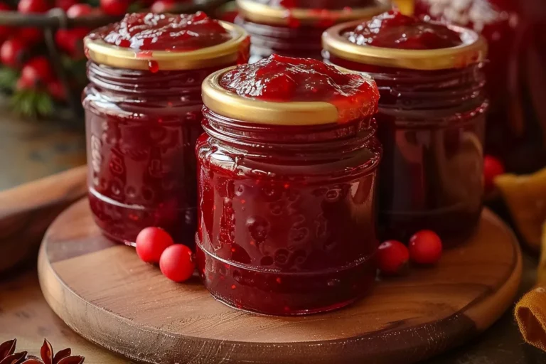 Christmas Red Jam Recipe