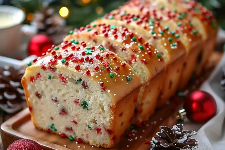 Christmas Sprinkle Buttermilk Bread