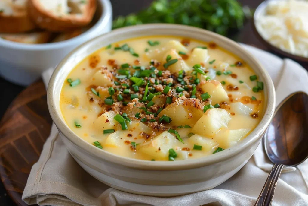Crock Pot Cheesy Potato Soup
