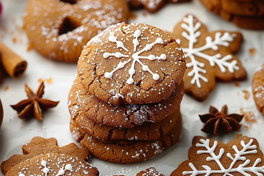 EASY SOFT GINGERBREAD COOKIES