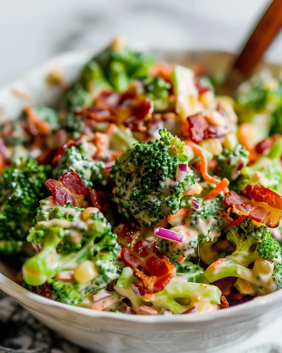 Easy Broccoli Bacon Salad upscaled 68e532eb4a117