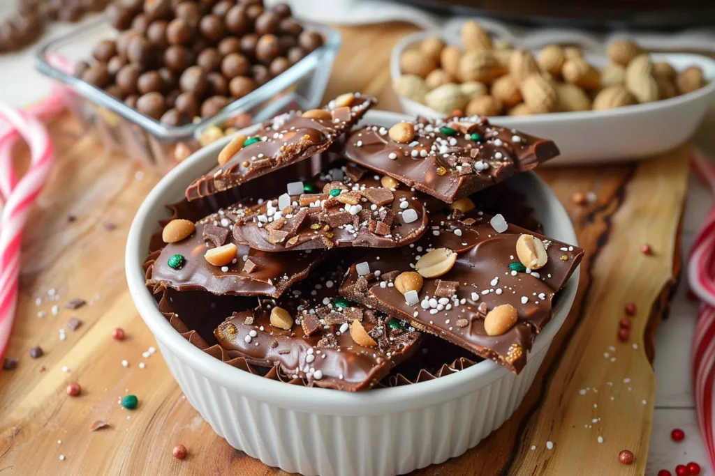 Easy Crockpot Peanut Clusters (Christmas Recipe)