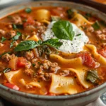 Gluten Free Lasagna Soup (Dairy Free)