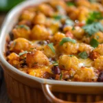 Mexican Tater Tot Casserole