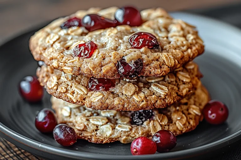 OATMEAL CRANBERRY COOKIES