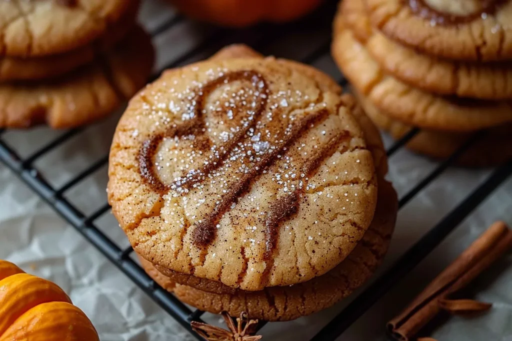PUMPKIN SPICE BUTTER COOKIES