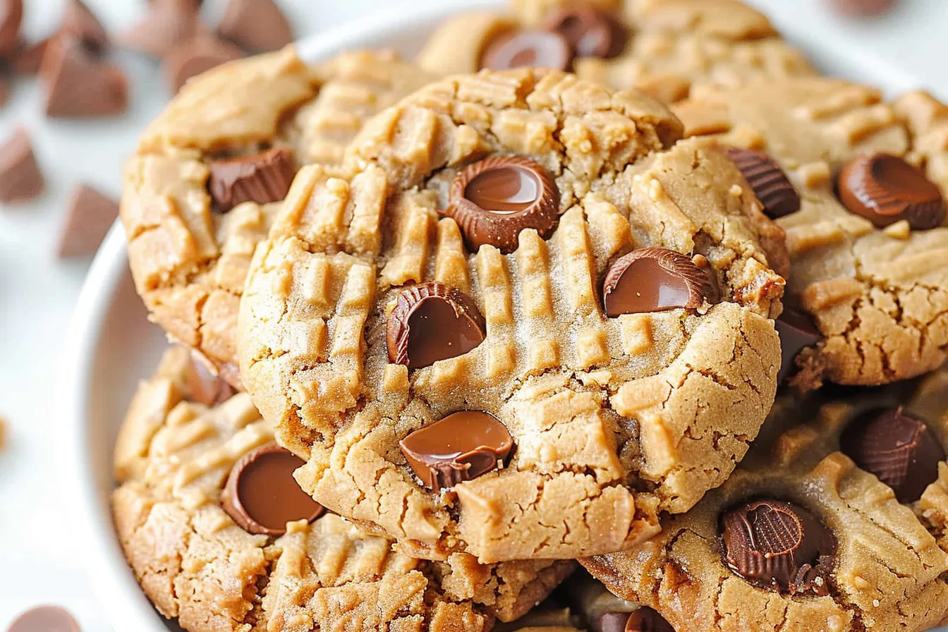 Peanut Butter Cup Cookies upscaled 68f599478cad2