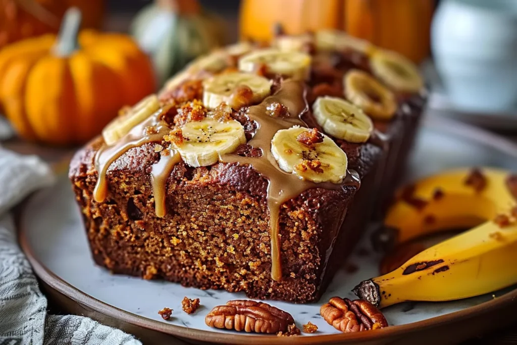 Pumpkin Banana Bread