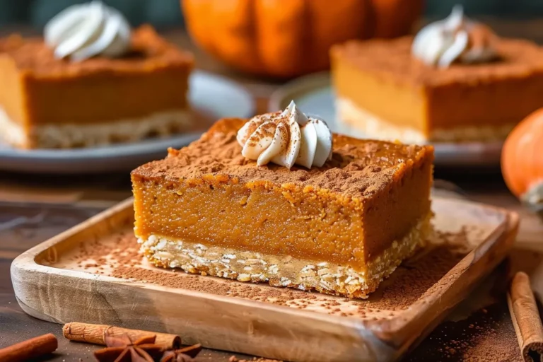 Pumpkin Chai Latte Bars