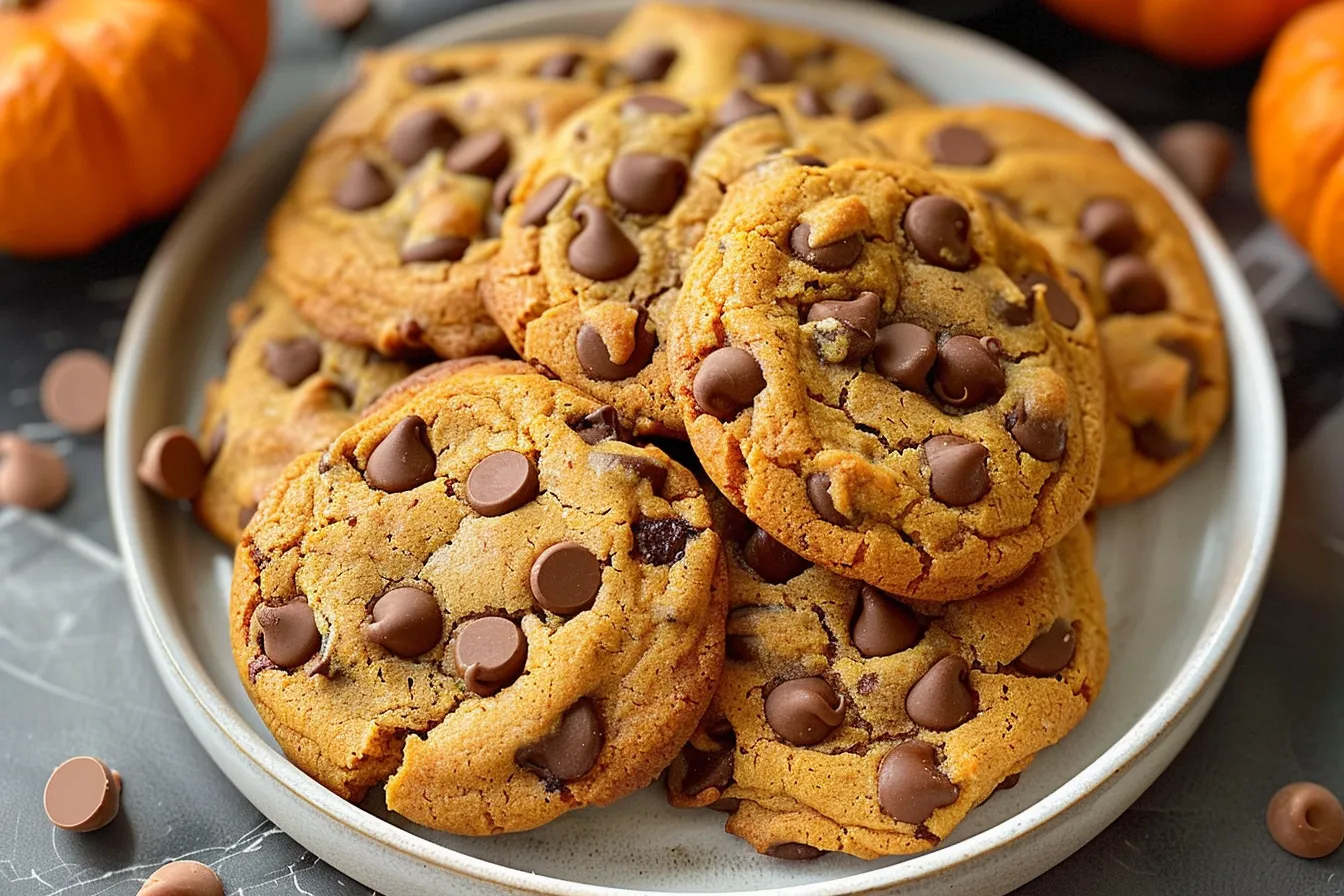 Pumpkin Chocolate Chip Cookies upscaled 68e86ca0750a1