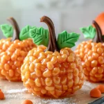 Rice Krispie Pumpkins