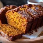 SPICED MOIST PUMPKIN BREAD