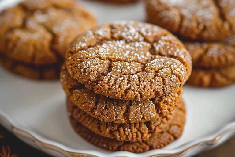 Super Soft Molasses Cookies