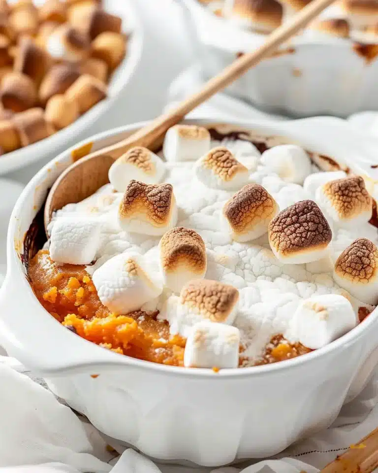 Sweet Potato Casserole with Marshmallows