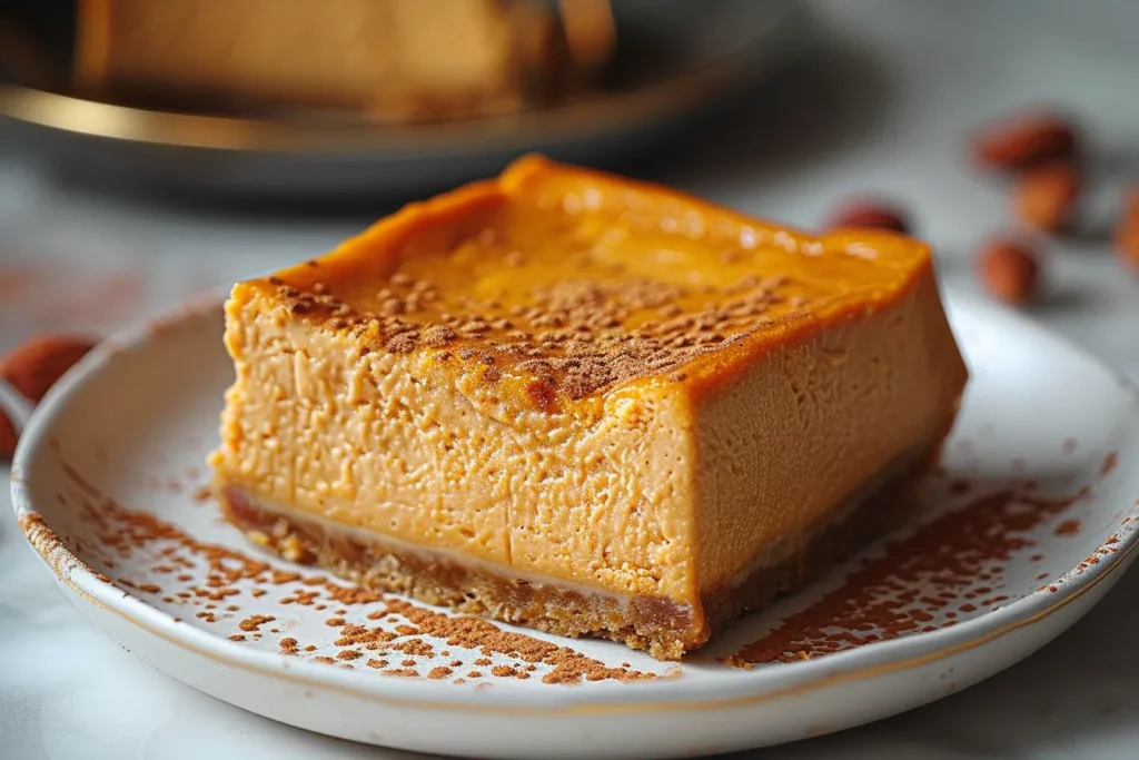 Sweet Potato Cheesecake Squares