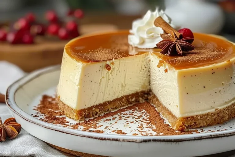 Vanilla Chai Cheesecake