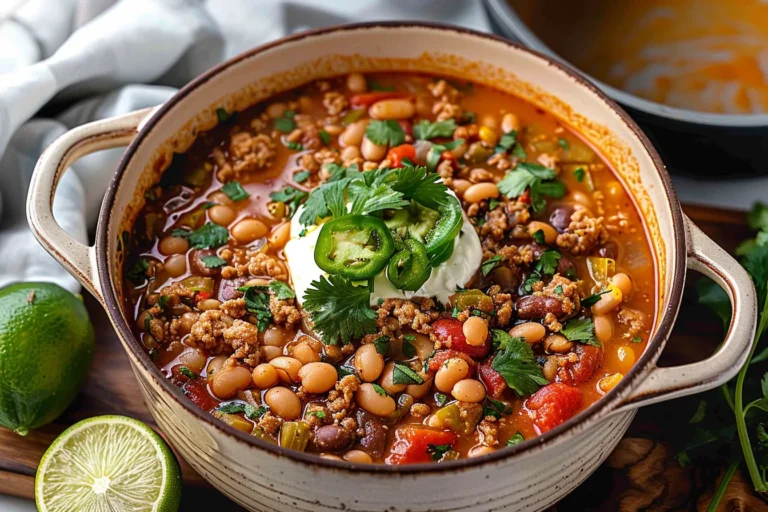White Bean Turkey Chili
