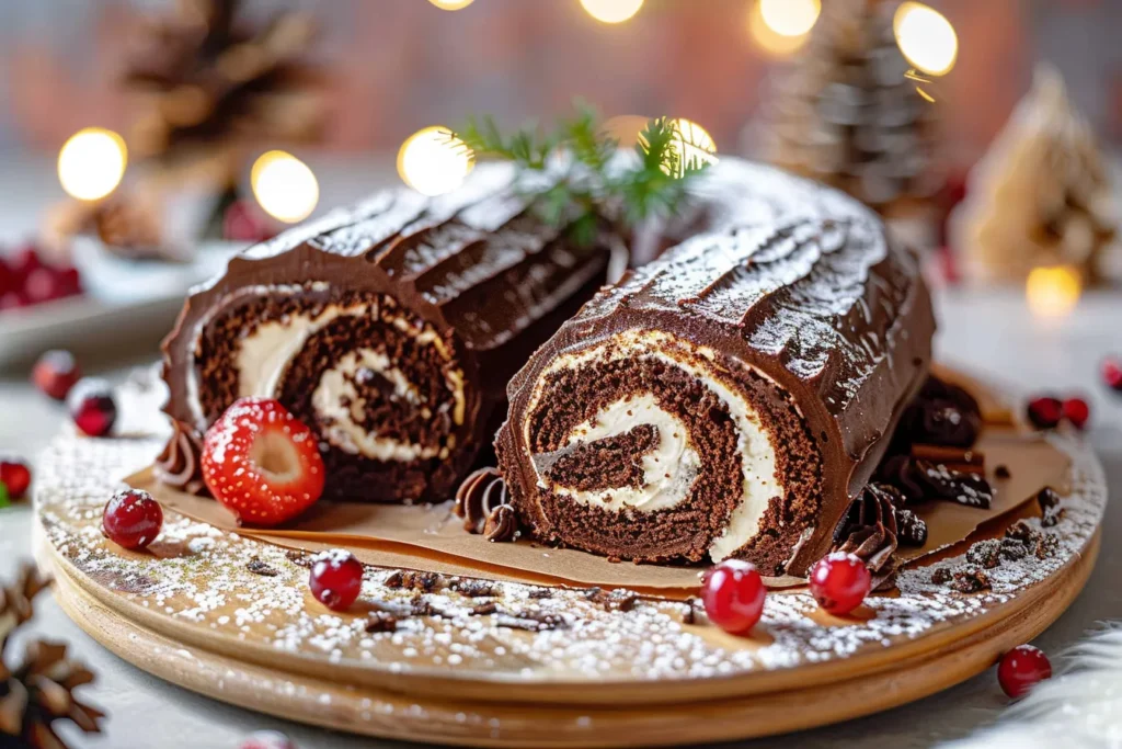 Yule Log Cake Recipe