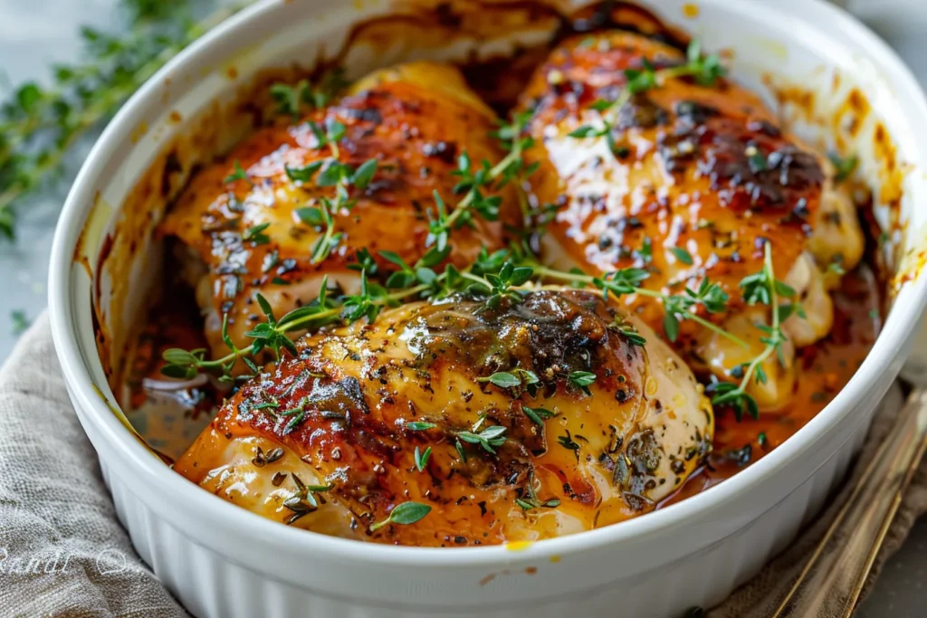 Baked Honey Mustard Chicken