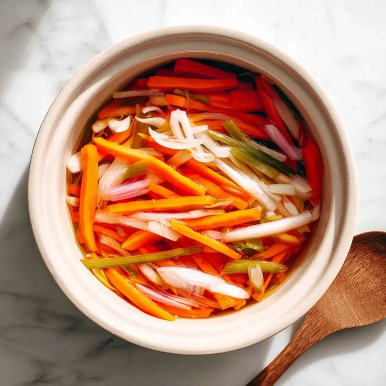 Banh Mi Pickled Vegetables