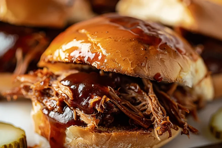 BBQ PULLED PORK SLIDERS
