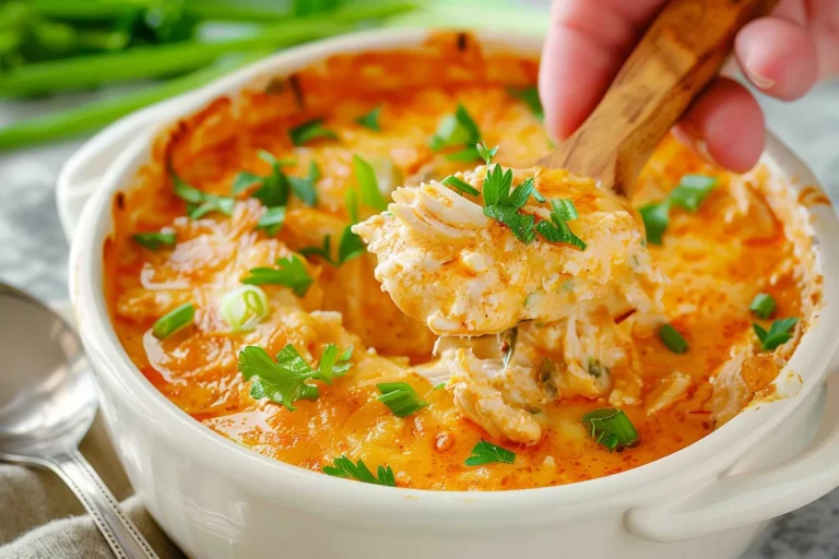 BUFFALO CHICKEN DIP IN A CROCK POT