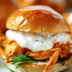 BUFFALO CHICKEN SLIDERS