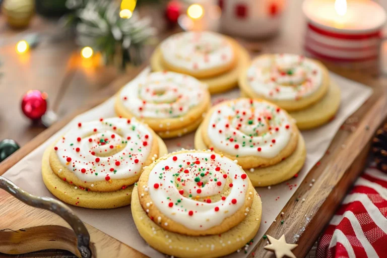 CAKE BATTER CHRISTMAS COOKIES