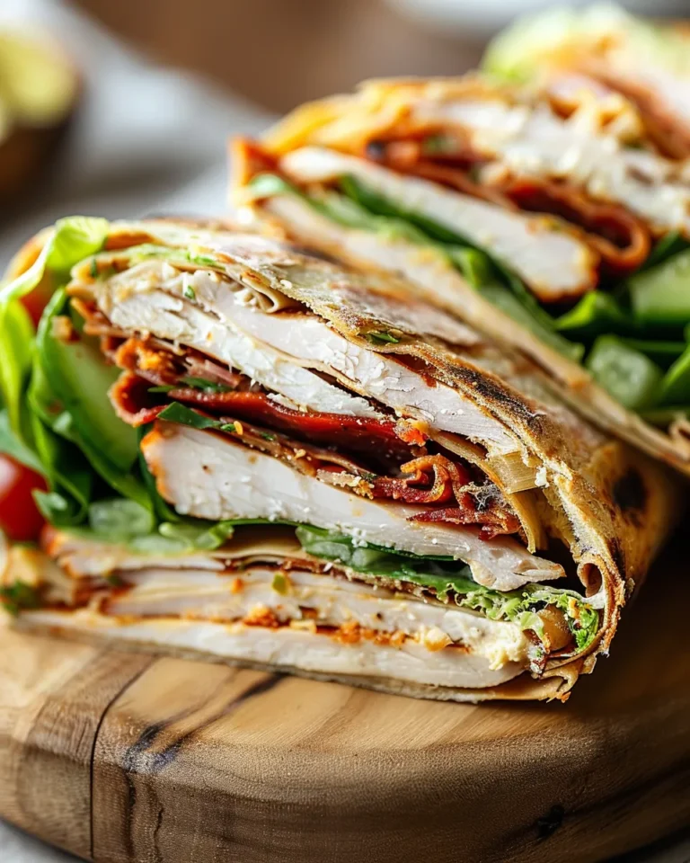 CALIFORNIA TURKEY CLUB WRAPS