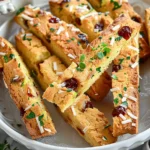 Candied Cherry Biscotti