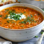 Carrot and Red Lentil Soup
