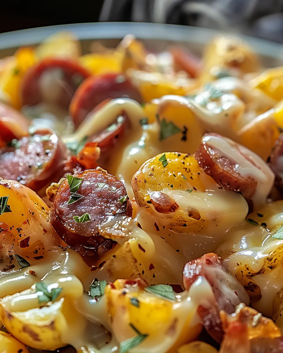 Cheesy Ranch Potatoes and Smoked Sausage 4 174 cheesy ranch potatoes and smoked sausage 3 692a661c452de